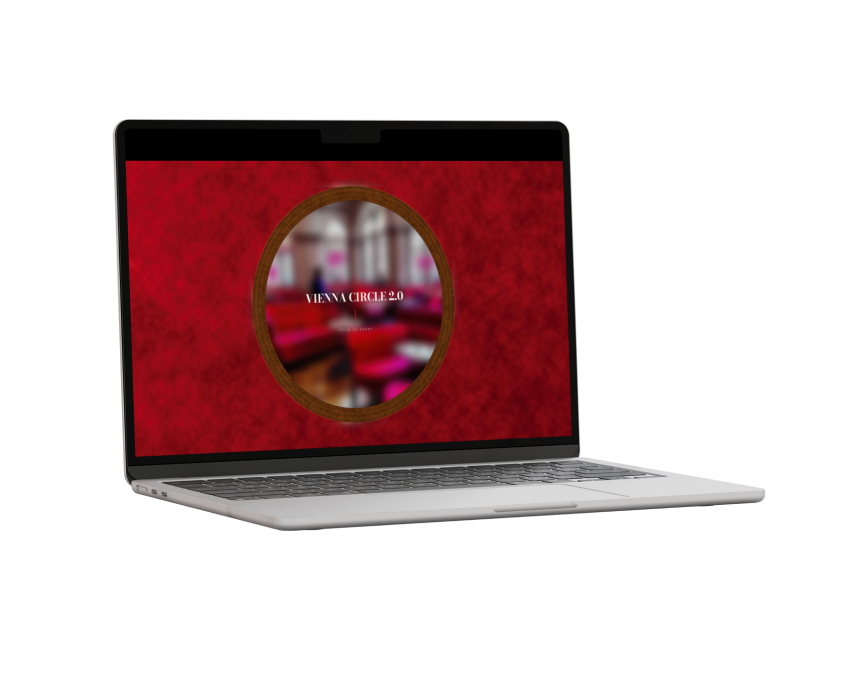 Vienna circle website mockup